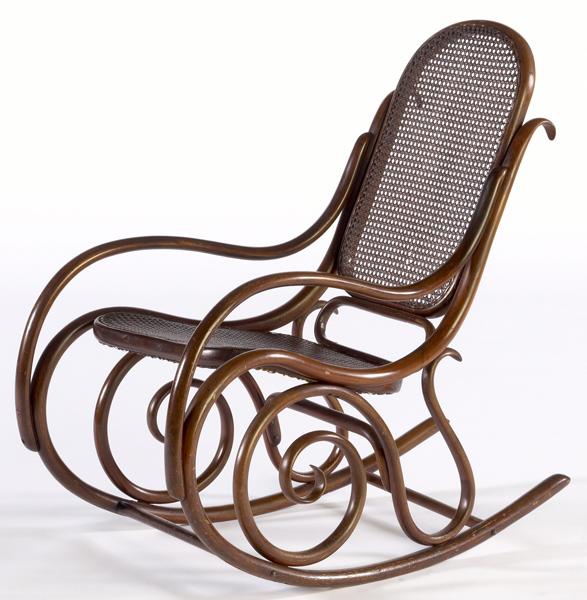 Appraisal: THONET Bentwood child s rocker late th C x x