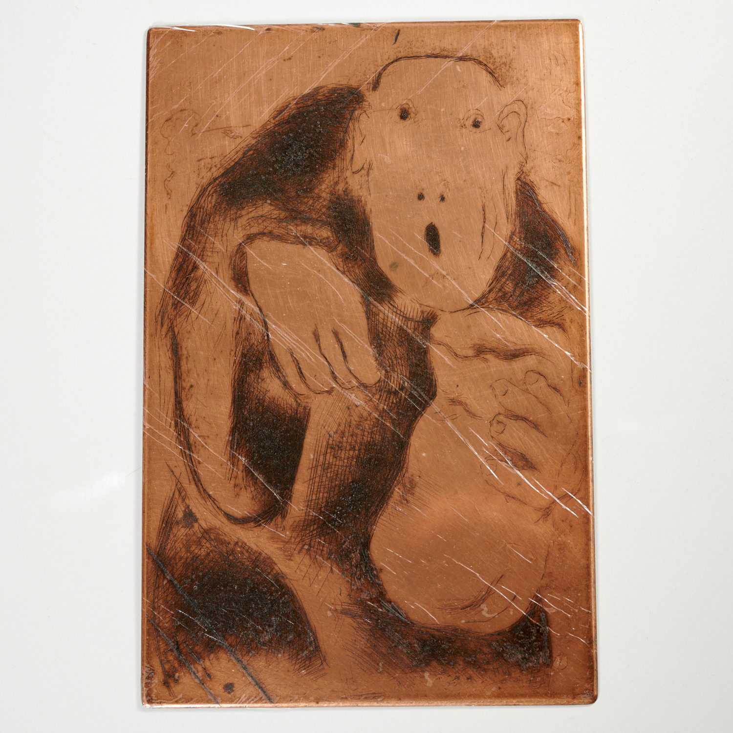 Appraisal: MARC CHAGALL COPPER ETCHING PLATES Marc Chagall Russian-French - plate