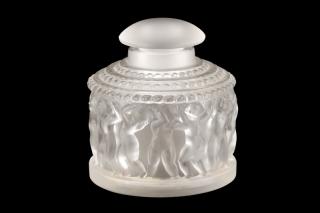 Appraisal: Lalique Crystal 'Enfants' Perfume Bottle Lalique French founded st century