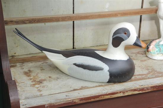 Appraisal: OLD SQUAW LONG TAIL DUCK DECOY BY HOLGER SMITH Carved