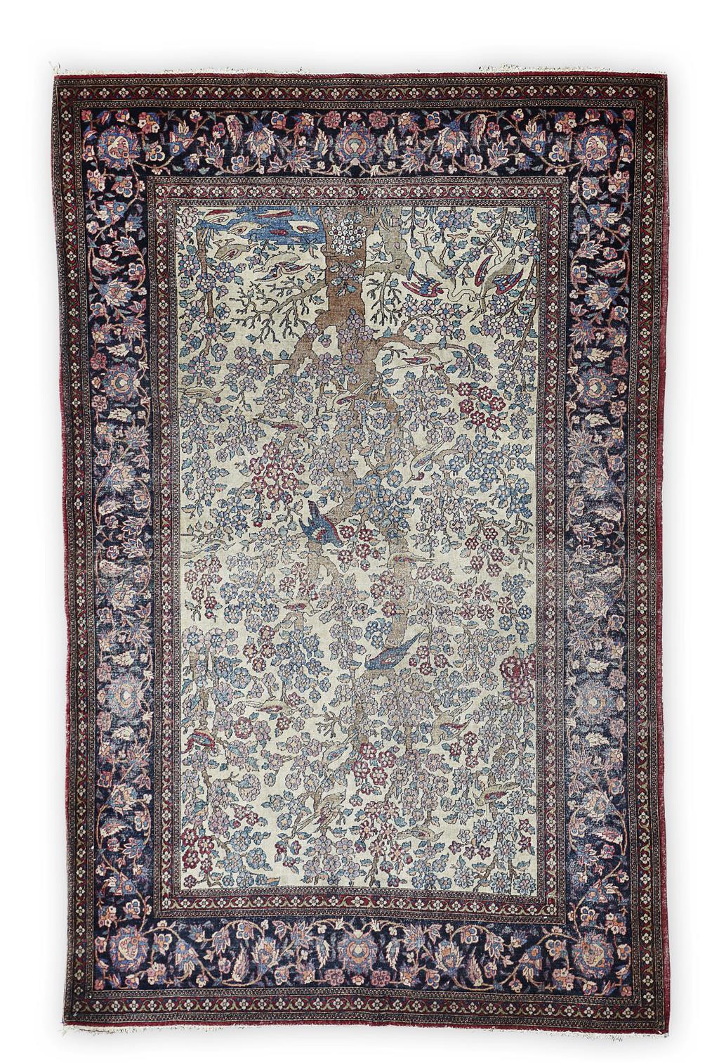 Appraisal: KASHAN RUG CENTRAL PERSIA LATE TH EARLY TH CENTURY the