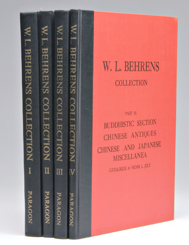 Appraisal: ASIAN ART BOOKS W L Behrens Collection by Henri L