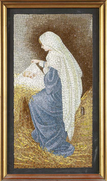 Appraisal: An early th century Italian micromosaic panel By the Rev