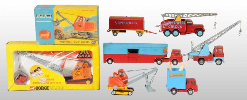 Appraisal: Lot of Corgi Die-Cast Toys Description Includes number Priestman Cub