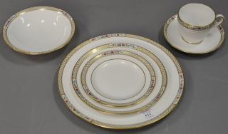 Appraisal: Spode fine bone china dinner set marked Spode Fine Bone