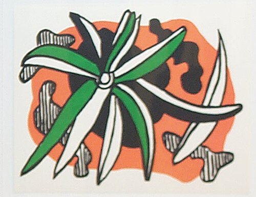 Appraisal: Mourlot XX SIECLE lithograph printed in colors on Paper Leger