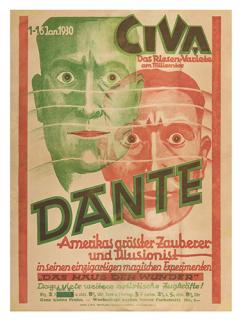 Appraisal: Dante Harry August Jansen Dante Civa Hamburg Adolf Friedl nder