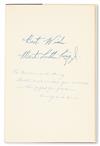 Appraisal: INSCRIBED BY MLK CIVIL RIGHTS KING MARTIN LUTHER JR The