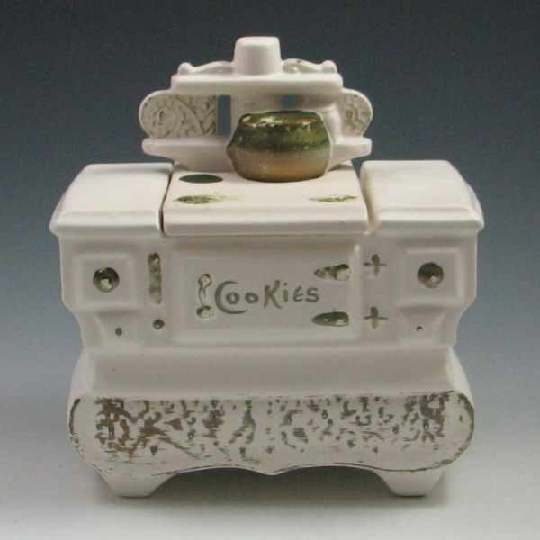 Appraisal: McCoy Stove Cookie Jar marked McCoy USA small chip on