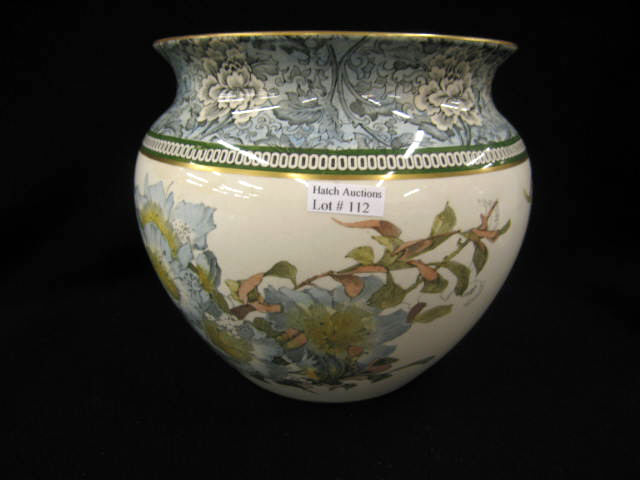 Appraisal: Doulton Burslem Pottery Jardiniere fine floral