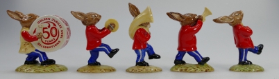 Appraisal: A collection of Royal Doulton Bunnykins figures to include Drummer