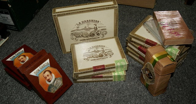 Appraisal: Collection of mostly sealed boxes of cigarsby Habanera from the