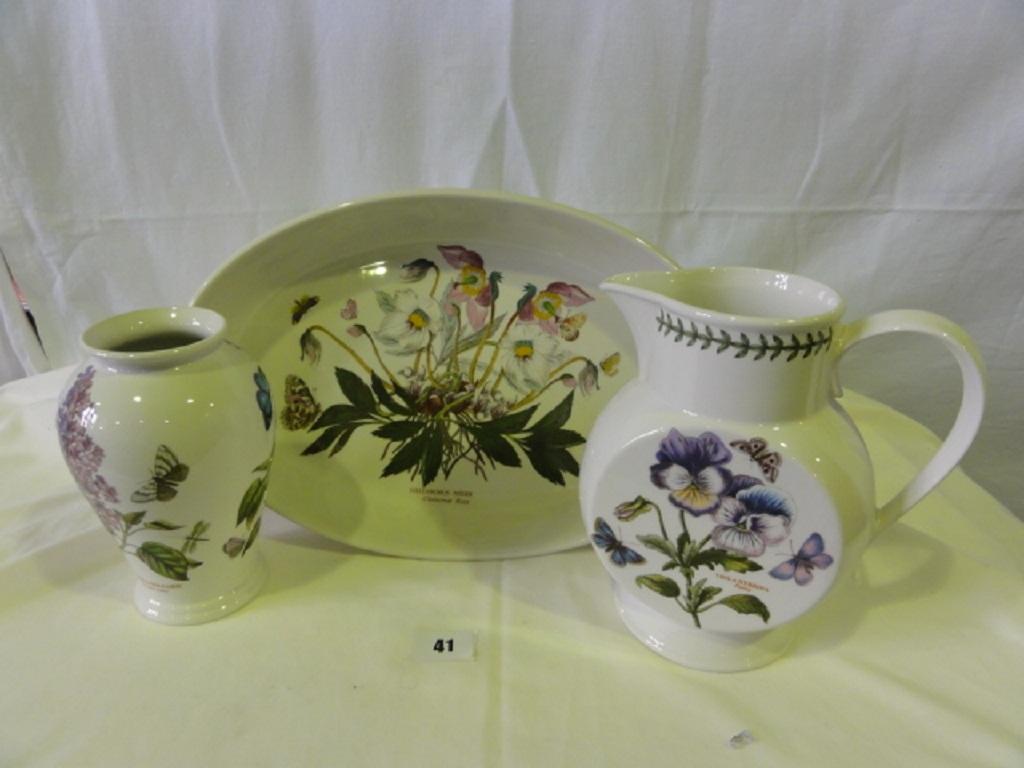 Appraisal: A small collection of Portmeirion Botanic Garden wares comprising a