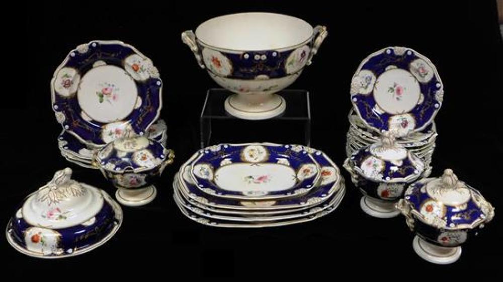 Appraisal: Bloor Derby English porcelain china with Henry Francis DuPont provenance