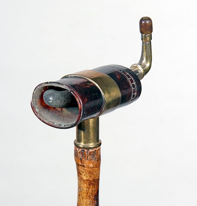 Appraisal: Horn Ear Trumpet Cane Exclusive on Bidsquare Ca - A