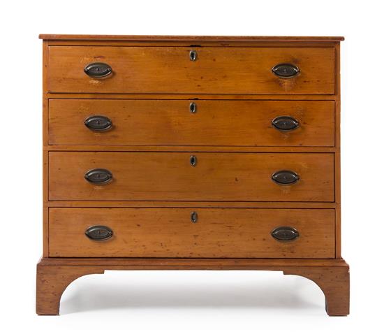 Appraisal: Sale Lot An American Pine Chest of Drawers th century