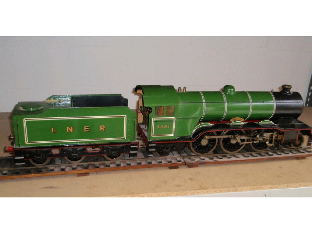 Appraisal: A gauge live steam model of locomotive James Palmer LNER