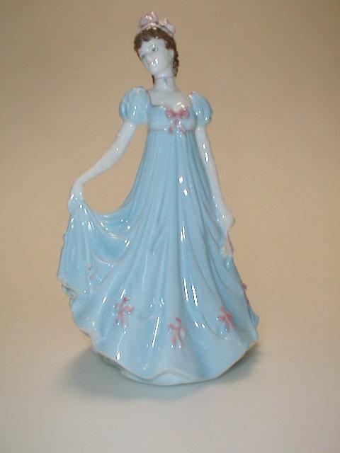 Appraisal: A Coalport figure Elizabeth Bennett from the Past Times Collection