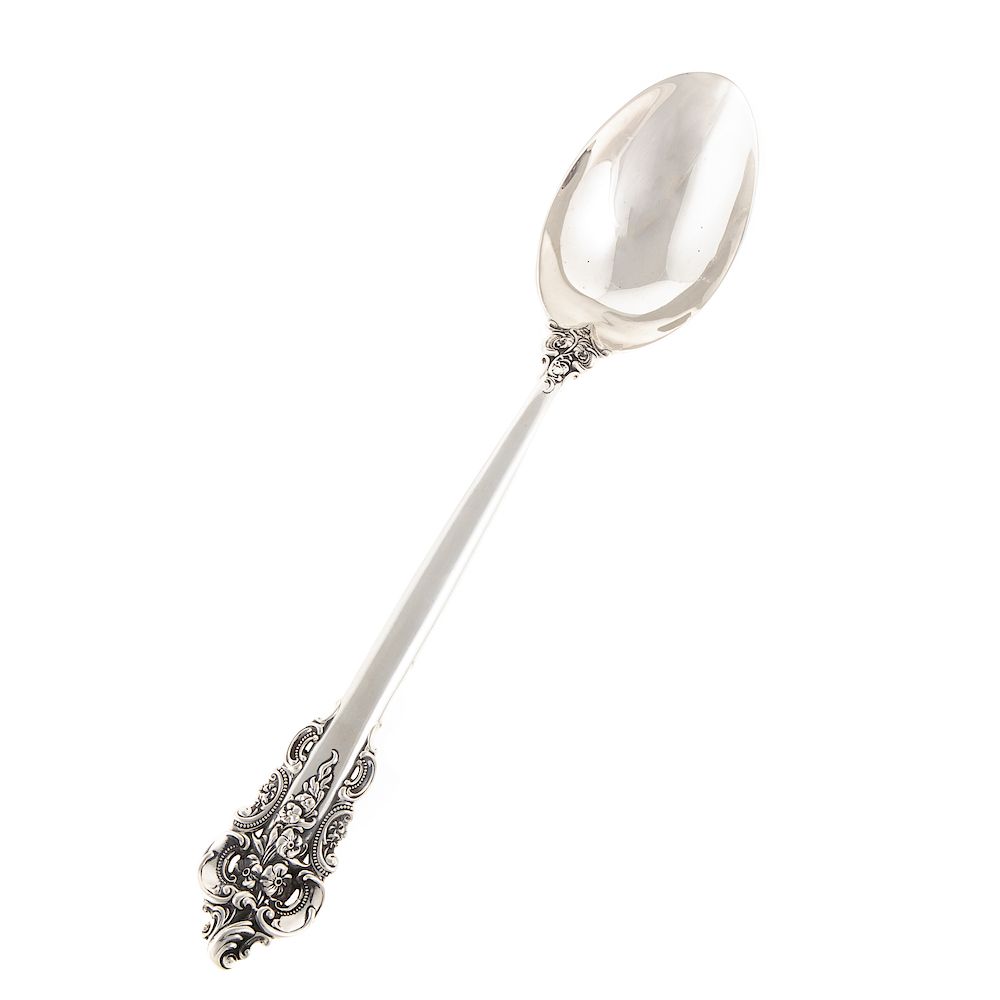 Appraisal: Wallace Sterling Grande Baroque Serving Spoon in L ozt