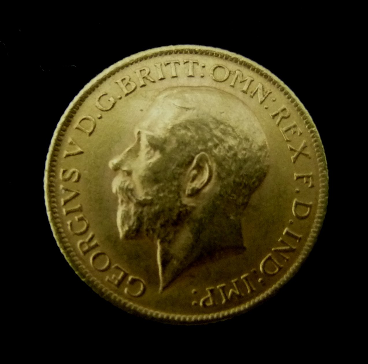 Appraisal: A George V gold sovereign