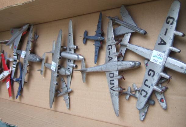 Appraisal: A quantity of Dinky die-cast aeroplanes pre and post war