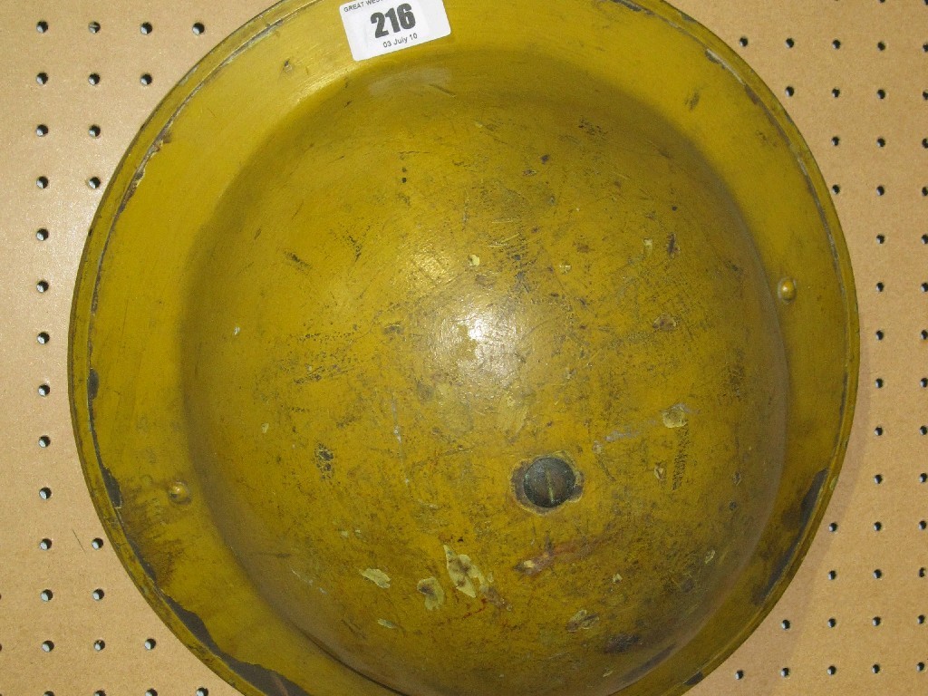 Appraisal: Steel helmet