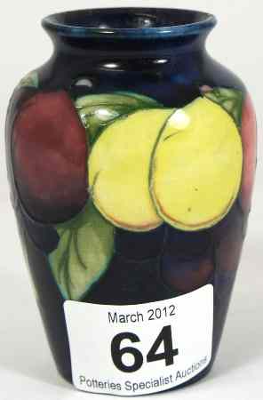 Appraisal: Moorcroft Vase decorated in the Plum Wisteria Design height cm