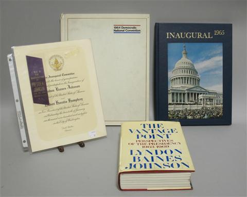 Appraisal: LYNDON B JOHNSON AUTOGRAPHED FIRST EDITION BOOK Autographed hardcover first