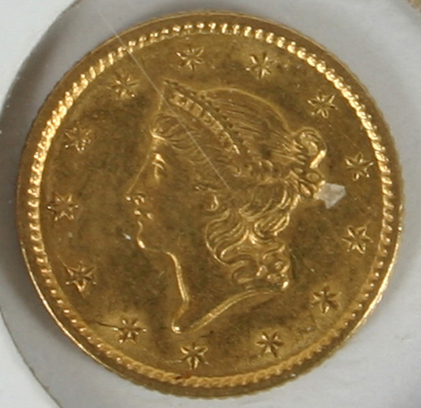 Appraisal: Liberty Head Gold Coin One Dollar XF AU