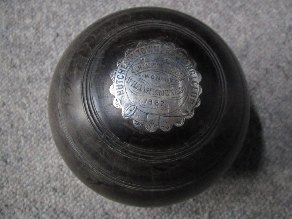 Appraisal: Set of lawn bowls