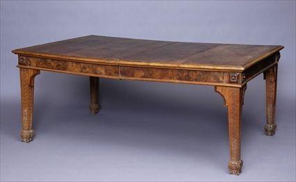 Appraisal: Italian Renaissance Carved Walnut Extension Table Provenance Salander-O'Reilly Galleries in