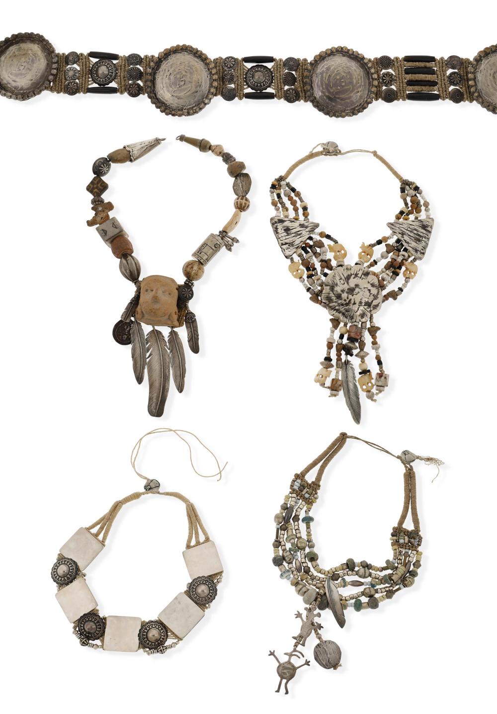 Appraisal: A group of Mary Doug Hancock jewelry items Fourth-Quarter th