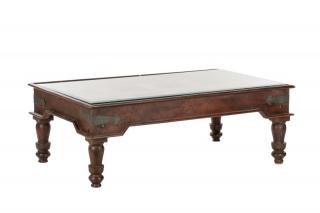 Appraisal: Reclaimed Coffered Door Coffee Table American th century A reclaimed