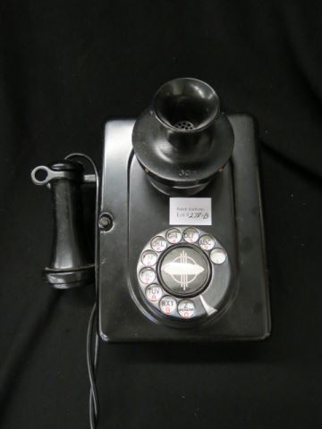 Appraisal: Vintage Wall Phone by AutomaticElectric Company black