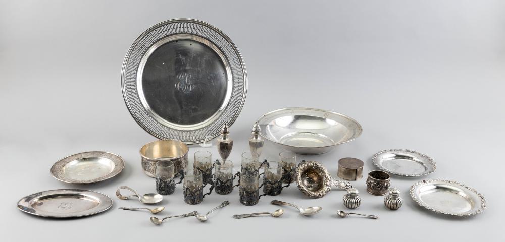 Appraisal: TWENTY-NINE PIECES OF STERLING SILVER TH AND TH CENTURY APPROX