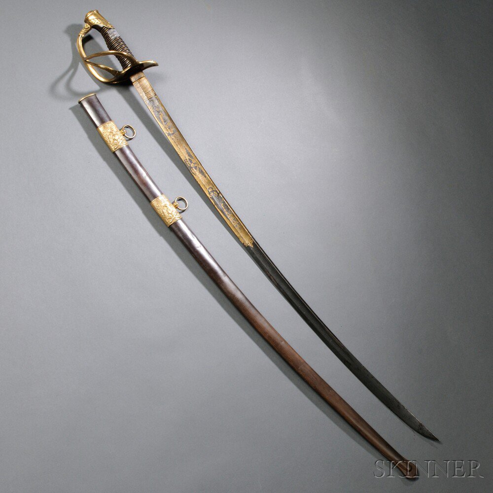 Appraisal: Horstmann Cavalry Officer's Sword c mid to late th century