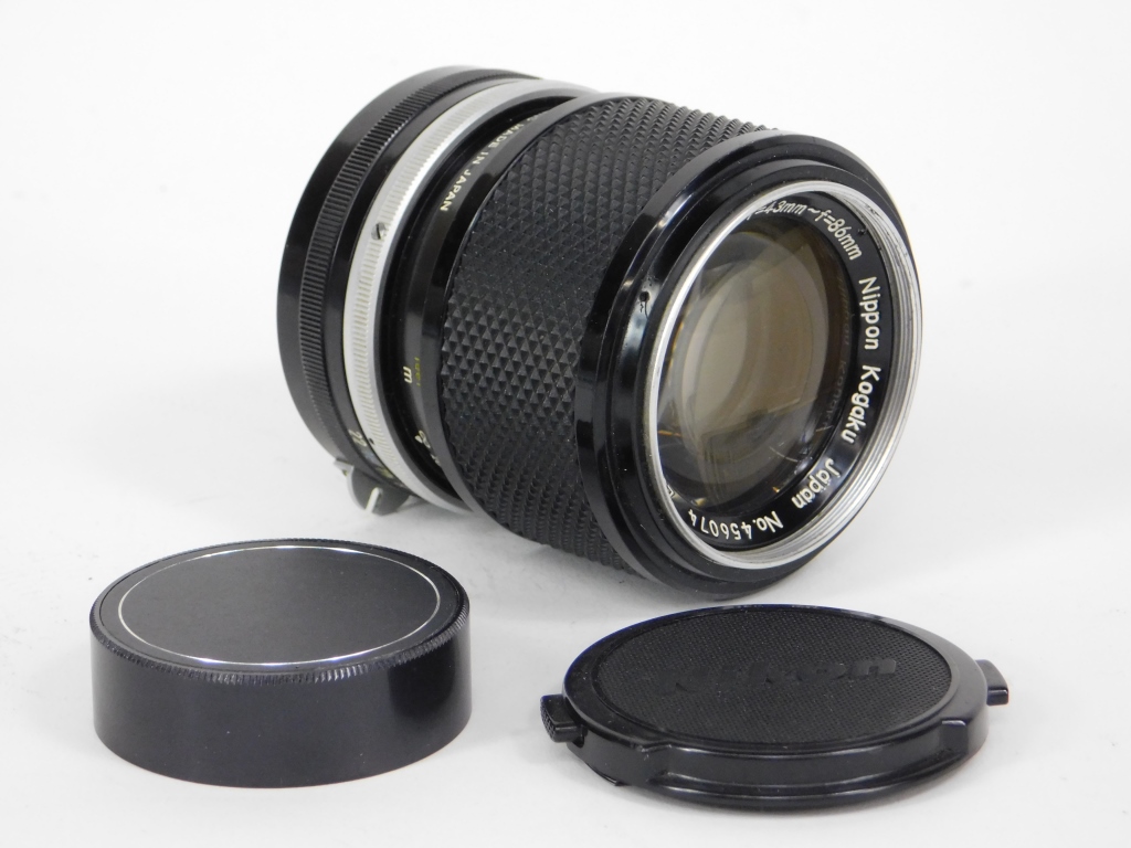 Appraisal: NIKON ZOOM-NIKKOR LENS - MM F FOR NIKON F Nikon