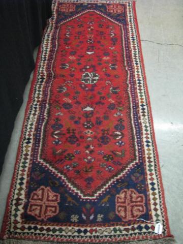 Appraisal: Vintage Oriental rug runner Afghan type ' x '