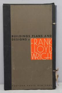 Appraisal: WRIGHT Frank Lloyd Portfolio Buildings Pla and Designs Copyright by