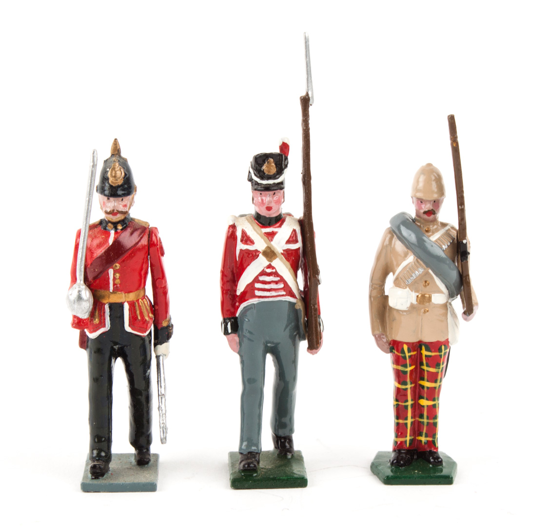 Appraisal: Three Tradition lead figure sets including British Infantry of the