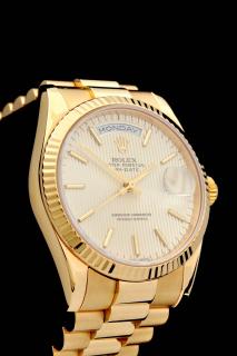 Appraisal: Rolex Day-Date Full-set Ref Breitling Chronomat in k Yellow Gold