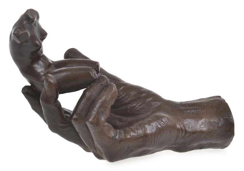 Appraisal: AFTER AUGUSTE RODIN French - bronze x x cm