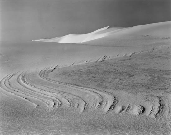 Appraisal: WESTON EDWARD - WESTON COLE - White Sands Silver print