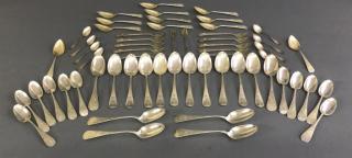 Appraisal: Sterling Silver Flatware Sterling silver flatware various makers and patterns