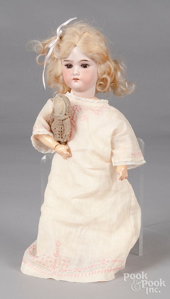 Appraisal: Cunno Otto bisque head doll Cunno Otto bisque head child