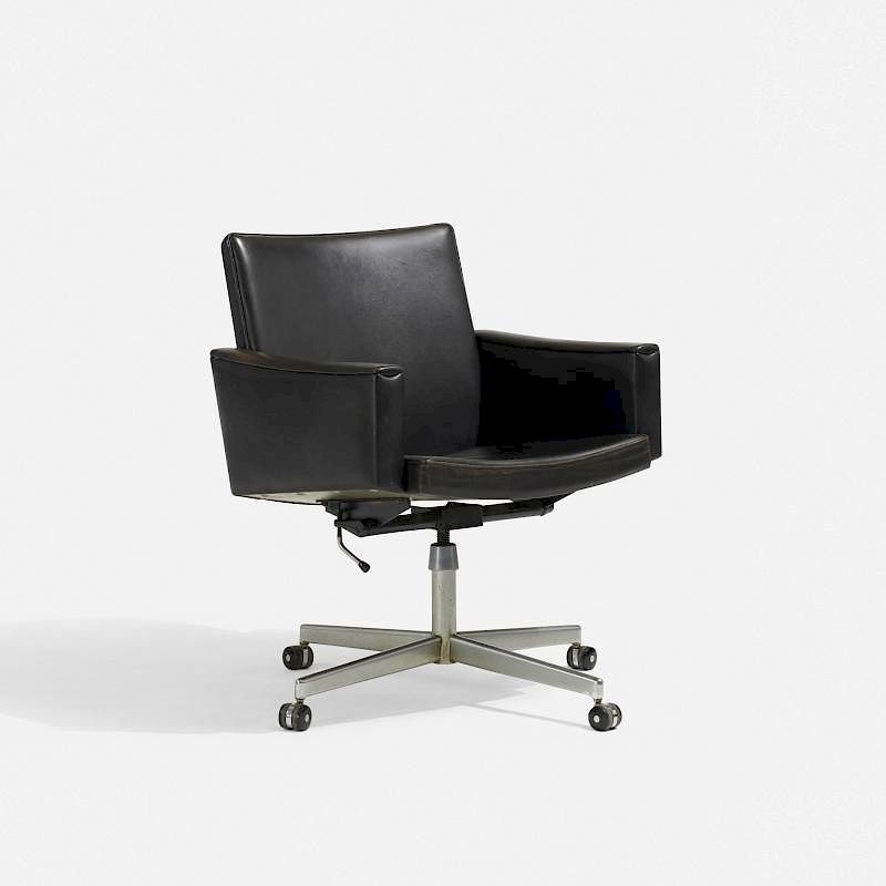 Appraisal: Hans J Wegner desk chair Hans J Wegner desk chair