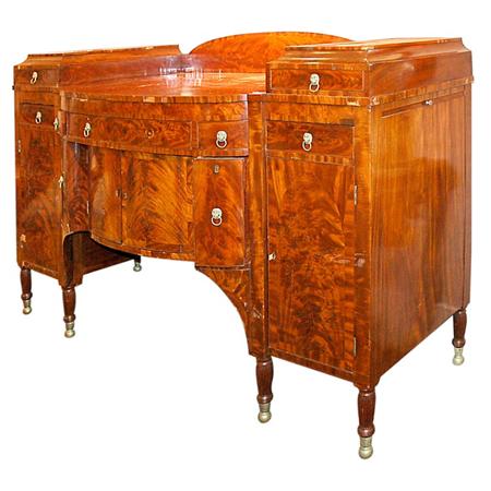 Appraisal: Federal Mahogany Sideboard Estimate nbsp nbsp nbsp - nbsp