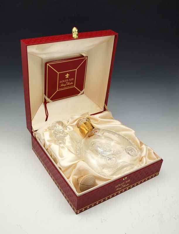 Appraisal: BACCARAT FRENCH CRYSTAL LOUIS XIII REMY MARTIN DECANTER In original