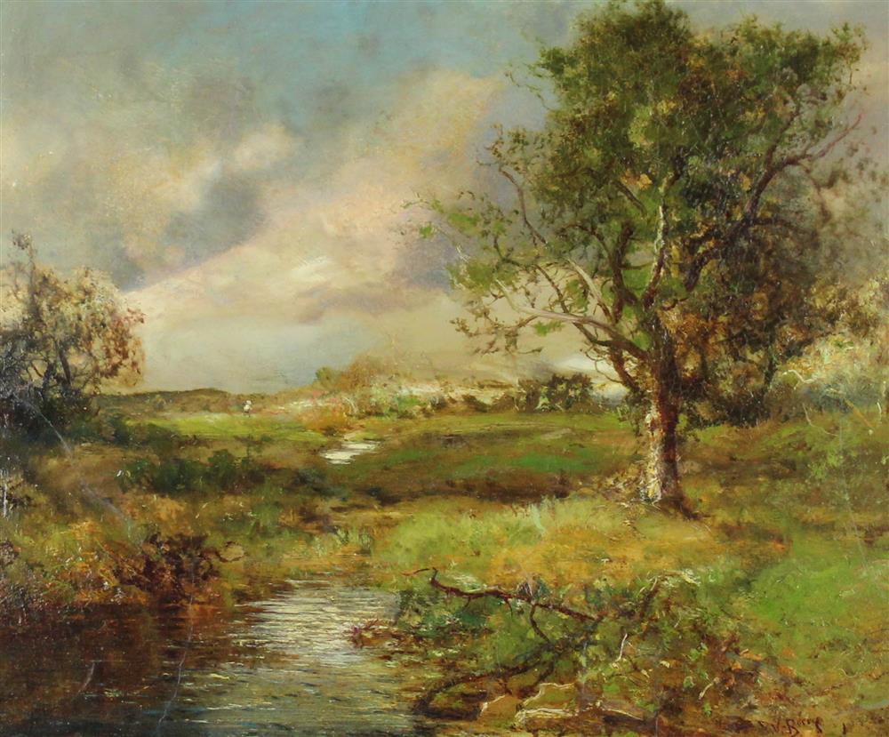 Appraisal: PATRICK VINCENT BERRY AMERICAN - LANDSCAPE Oil on canvas x