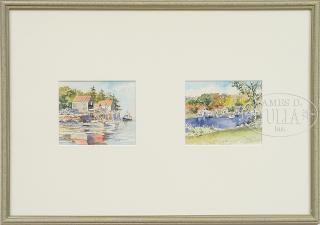 Appraisal: JOHN A NEFF American - SIX WORKS BACK COVE PEMAQUID